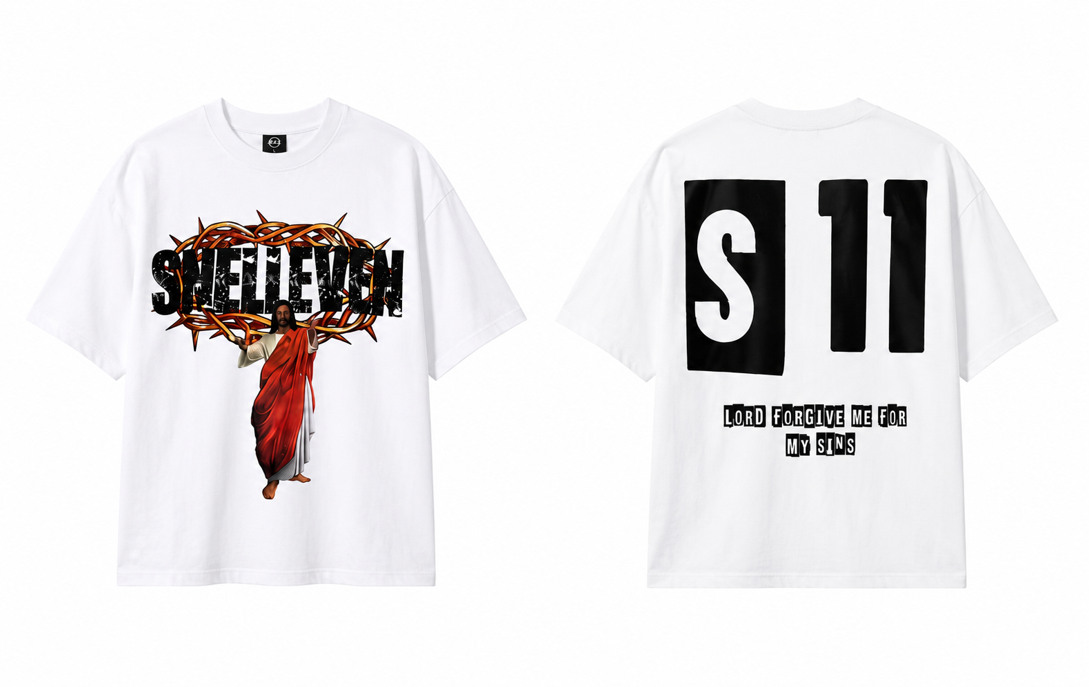 S11 Cropped Jesus Tee