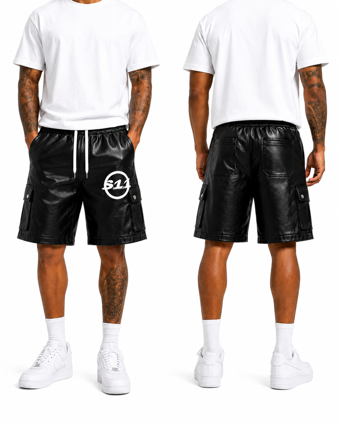 S11 Leather Shorts