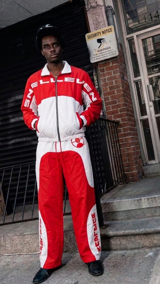 SNELLEVEN WINDBREAKER RED